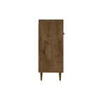 Manhattan Comfort Bradley Mid-Century Modern 54" Sideboard in Rustic Brown