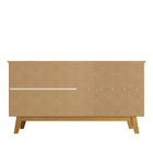 Manhattan Comfort Yonkers Mid-Century Modern 63" Sideboard in Black