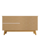 Manhattan Comfort Yonkers Mid-Century Modern 63" Sideboard in Rustic Brown