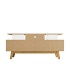 Manhattan Comfort Yonkers Mid-Century Modern 63" TV Stand in White