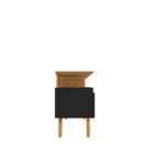 Manhattan Comfort Yonkers Mid-Century Modern 63" TV Stand in Black