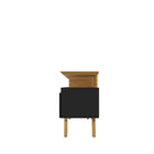 Manhattan Comfort Yonkers Mid-Century Modern 63" TV Stand in Black