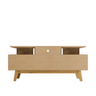Manhattan Comfort Yonkers Mid-Century Modern 63" TV Stand in Rustic Brown