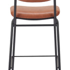Zuo Charon Counter Stool (Set of 2) Vintage Brown