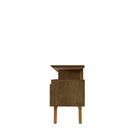 Manhattan Comfort Yonkers Mid-Century Modern 71" TV Stand in Rustic Brown