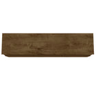 Manhattan Comfort Yonkers Mid-Century Modern 71" TV Stand in Rustic Brown