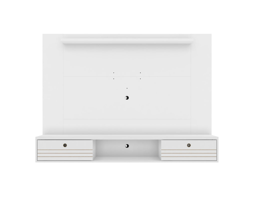 Manhattan Comfort Liberty Mid-Century Modern 71" TV Panel in White