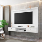 Manhattan Comfort Liberty Mid-Century Modern 71" TV Panel in White