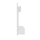 Manhattan Comfort Liberty Mid-Century Modern 71" TV Panel in White