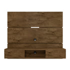 Manhattan Comfort Vernon Mid-Century Modern 63" TV Panel in Rustic Brown