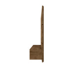 Manhattan Comfort Vernon Mid-Century Modern 63" TV Panel in Rustic Brown