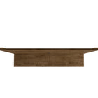 Manhattan Comfort Vernon Mid-Century Modern 63" TV Panel in Rustic Brown