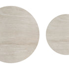 Zuo Camella Coffee Table Set (2-Piece) Light Beige & Black