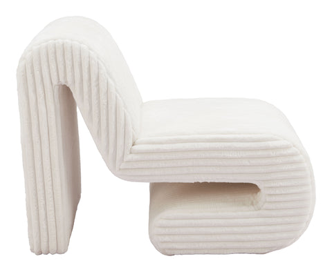 Zuo Opam Accent Chair White