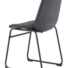 Zuo Smart Dining Chair (Set of 2) Charcoal