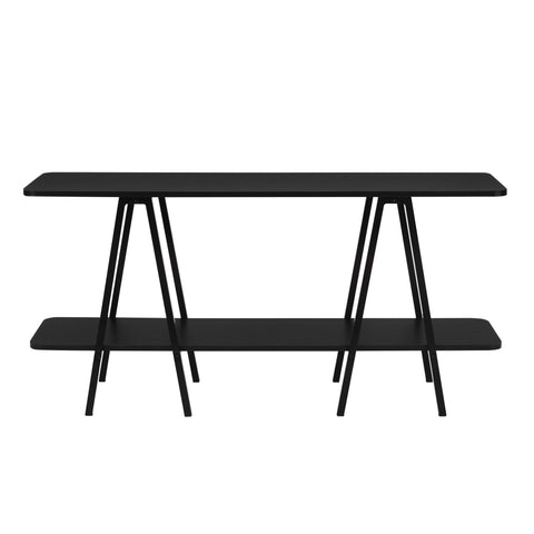 Manhattan Comfort Celine Contemporary Modern 47" Console Table in Black