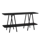 Manhattan Comfort Celine Contemporary Modern 47" Console Table in Black
