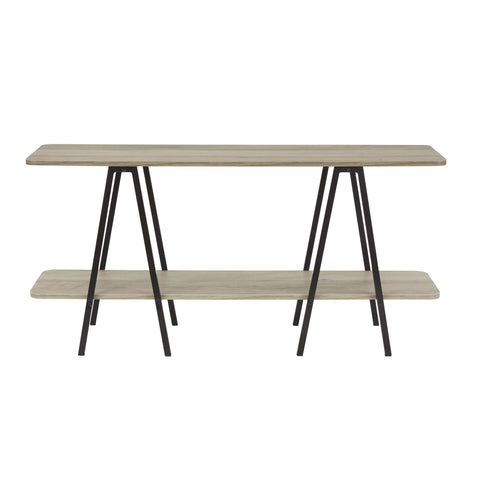 Manhattan Comfort Celine Contemporary Modern 47" Console Table in Rustic Gray