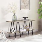 Manhattan Comfort Celine Contemporary Modern 47" Console Table in Rustic Gray