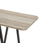 Manhattan Comfort Celine Contemporary Modern 47" Console Table in Rustic Gray