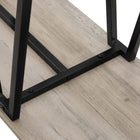 Manhattan Comfort Celine Contemporary Modern 47" Console Table in Rustic Gray