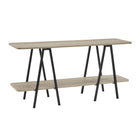 Manhattan Comfort Celine Contemporary Modern 47" Console Table in Rustic Gray