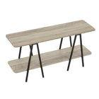 Manhattan Comfort Celine Contemporary Modern 47" Console Table in Rustic Gray