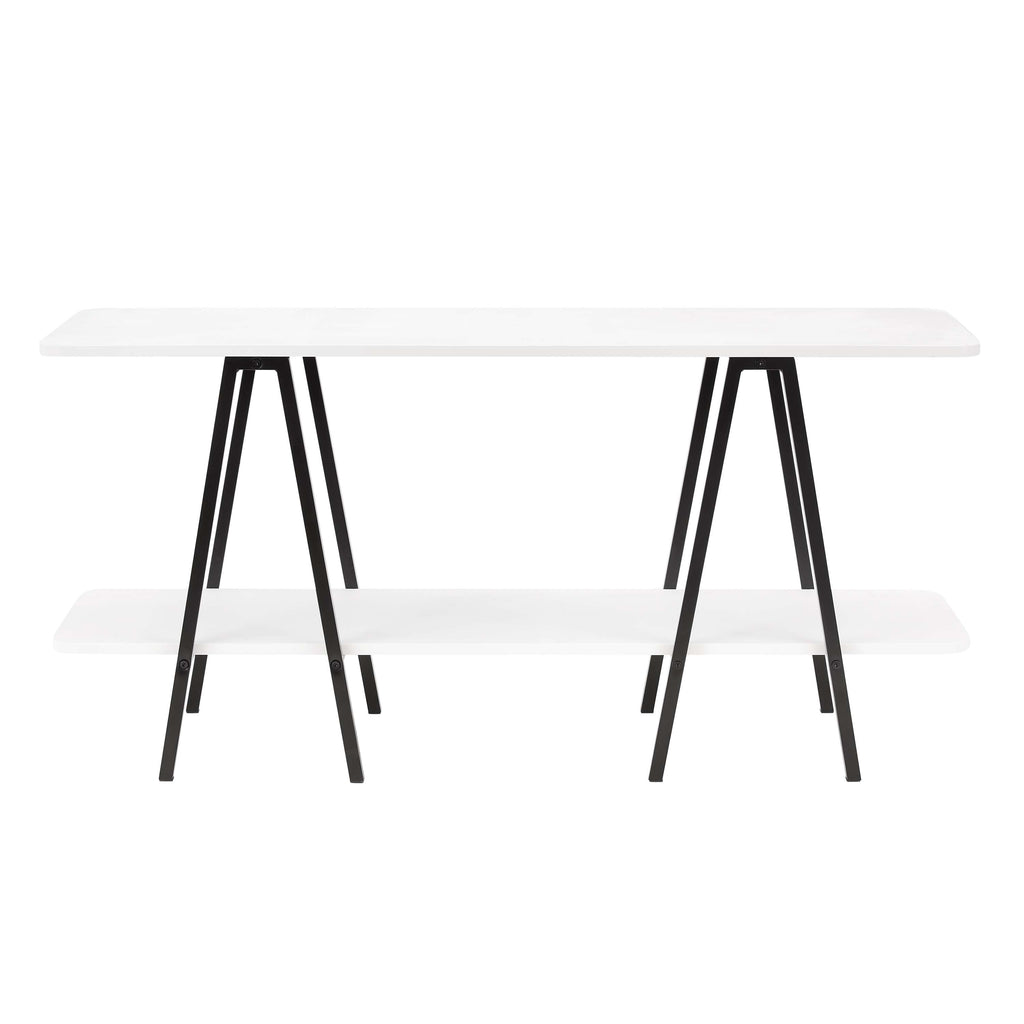 Manhattan Comfort Celine Contemporary Modern 47" Console Table in White