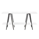 Manhattan Comfort Celine Contemporary Modern 47" Console Table in White