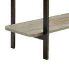 Manhattan Comfort Celine Contemporary Modern 71" Console Table in Rustic Gray (2-Shelf)