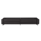 Manhattan Comfort Celine Contemporary Modern 71" Console Table in Black (2-Shelf)