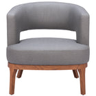Zuo Penryn Accent Chair Slate Gray