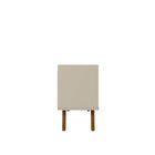 Manhattan Comfort Marcus Mid-Century Modern 53" TV Stand in Greige and Brown