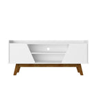 Manhattan Comfort Marcus Mid-Century Modern 53" TV Stand in White