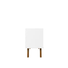 Manhattan Comfort Marcus Mid-Century Modern 53" TV Stand in White