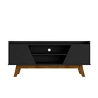 Manhattan Comfort Marcus Mid-Century Modern 53" TV Stand in Black