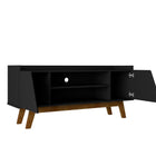 Manhattan Comfort Marcus Mid-Century Modern 53" TV Stand in Black