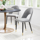 Zuo Menlo Dining Chair (Set of 2) Gray