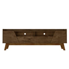 Manhattan Comfort Marcus Mid-Century Modern 71" TV Stand in Rustic Brown