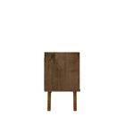 Manhattan Comfort Marcus Mid-Century Modern 71" TV Stand in Rustic Brown