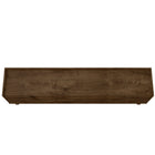 Manhattan Comfort Marcus Mid-Century Modern 71" TV Stand in Rustic Brown
