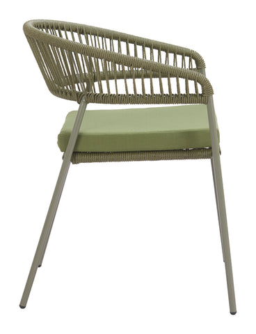 Zuo Skye Dining Chair (Set of 2) Green