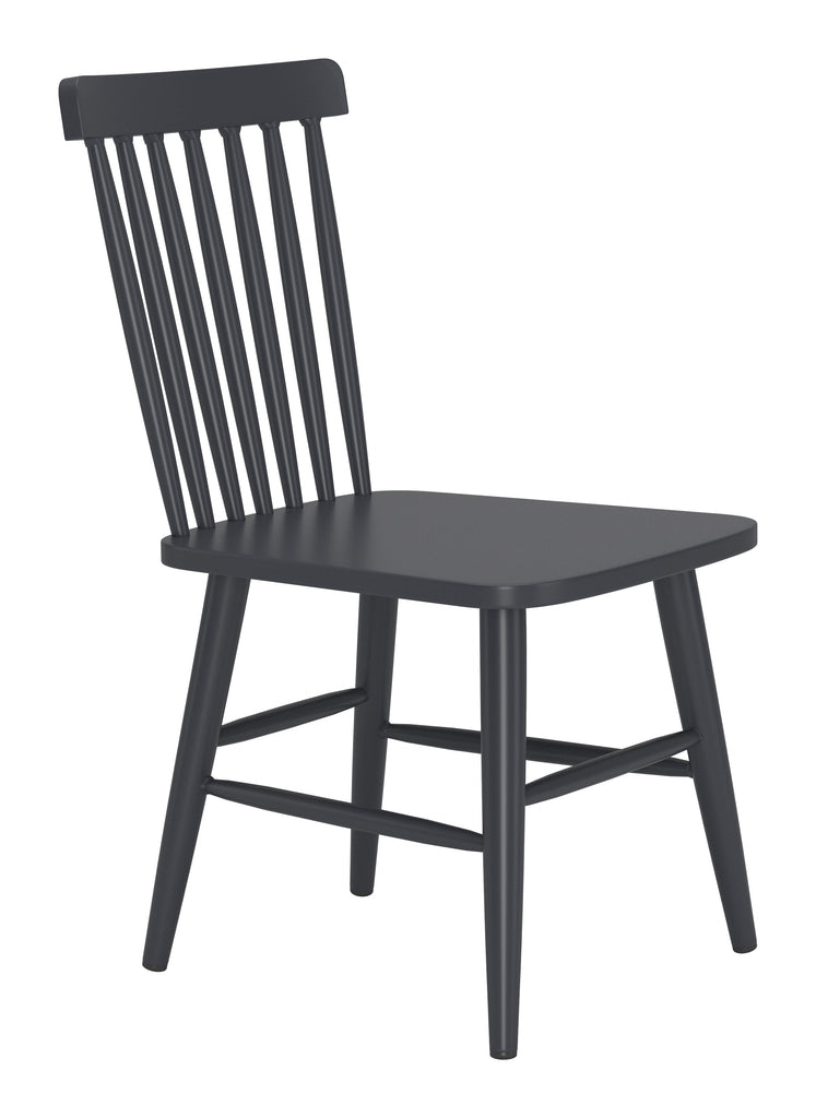 Zuo Zeilen Dining Chair (Set of 2) Black