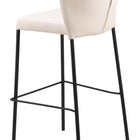 Zuo Linz Barstool (Set of 2) Cream