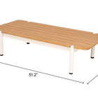 Zuo Lychee Coffee Table Natural