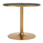 Zuo Batu Dining Table Black & Gold
