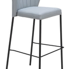 Zuo Linz Barstool (Set of 2) Gray