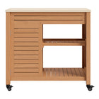 Zuo Valtan Bar Cart Natural