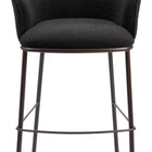 Zuo Essen Barstool Black & Bronze