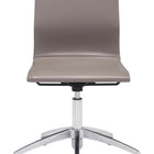 Zuo Glider Conference Chair Taupe